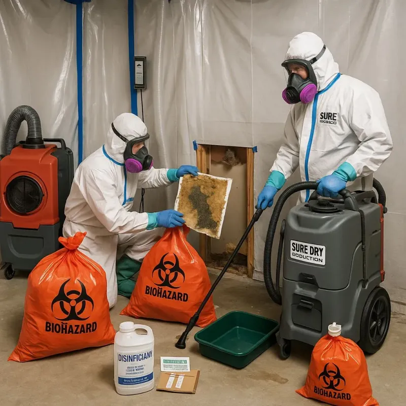 Contaminated Water Handling Protocols process in Tripoli, IA